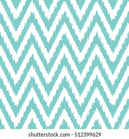 Seamless ikat chevron pattern