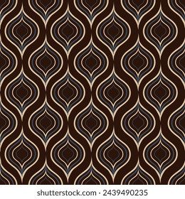 Patrón étnico Ikat sin fisuras. Fondo texturizado abstracto en tribal, bordado popular, arte de chevron azteca y estilo mexicano.
