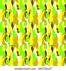 Seamless Ikat Ogee Background Pattern Wallpaper