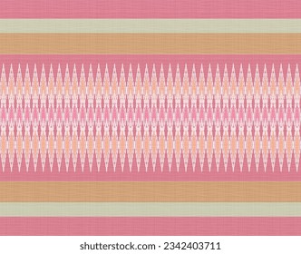 Seamless Ikat Pattern. Abstract  background for textile design, wallpaper, surface textures
