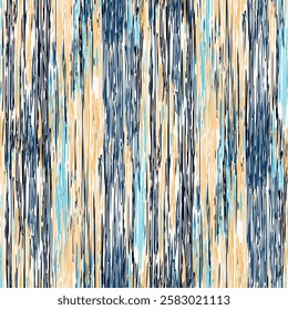Seamless Ikat Pattern. Abstract  background for textile design, wallpaper, surface textures, wrapping paper.