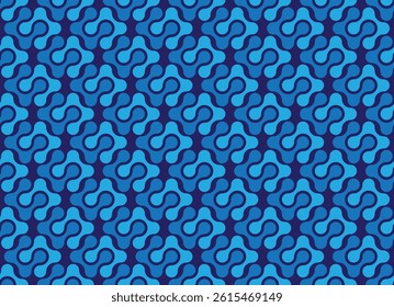 Seamless Ikat Pattern. Abstract background for textile design, wallpaper, surface textures, wrapping paper.
