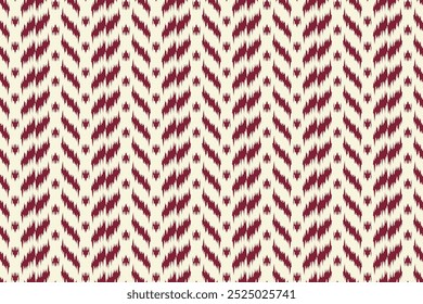 Padrão Ikat Perfeito. Padrão de damasco oriental. Textura étnica tribal. Fundo abstrato para design têxtil, papel de parede, texturas de superfície e papel de embrulho.