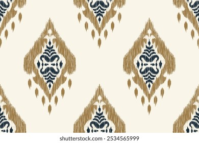 Seamless ikat patterns that combine tribal, indigenous and Aztec geometric embroidery. Perfect for graphic art, rug design, wallpaper, gift wrapping and clothing.