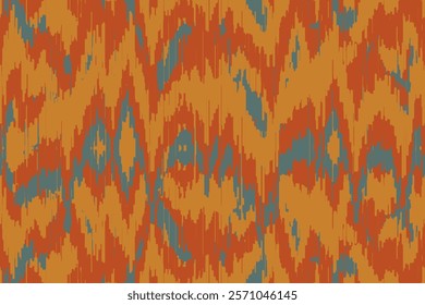 Seamless ikat patterns that combine tribal, indigenous, and Aztec geometric embroidery. Perfect for graphic art, rug design, wallpaper, gift wrapping, and clothing.