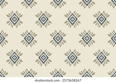 Seamless ikat patterns that combine tribal, indigenous and Aztec geometric embroidery. Perfect for graphic art, rug design, wallpaper, gift wrapping and clothing.