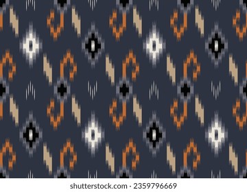 seamless Ikat tribal Indian pattern Ethnic Aztec fabric carpet