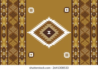 Seamless Ikat-inspired ethnic textile patterns with tribal and geometric motifs. Suitable for fashion, fabric printing, home decor, and digital backgrounds. Rich in cultural and boho style