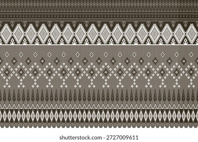 Así que patrones textiles étnicos inspirados en Ikat sin costuras con motivos tribales y geométricos. Conveniente para la moda, la impresión de la tela, la decoración casera, y los fondos digitales. Rico en estilo cultural y boho, perfecto para el Uso comercial y el diseño de superficies.