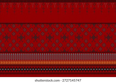 Así que patrones textiles étnicos inspirados en Ikat sin costuras con motivos tribales y geométricos. Conveniente para la moda, la impresión de la tela, la decoración casera, y los fondos digitales. Rico en estilo cultural y boho, perfecto para el Uso comercial y el diseño de superficies.