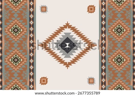 Seamless Ikat-inspired ethnic textile patterns with tribal and geometric motifs. Suitable for fashion, fabric printing, home decor, and digital backgrounds. Rich in cultural and boho style