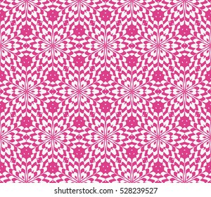 seamless illusion line art. vector illustration. red color