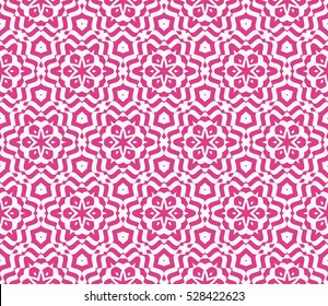 seamless illusion line art. vector illustration. red color