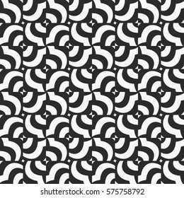 seamless illusion line art. vector illustration. for design, interior, wallpaper