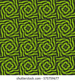 seamless illusion line art. vector illustration. for design, interior, wallpaper