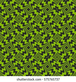 seamless illusion line art. vector illustration. for design, interior, wallpaper