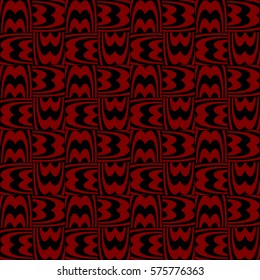seamless illusion line art. vector illustration. for design, interior, wallpaper