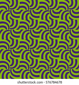 seamless illusion line art. vector illustration. for design, interior, wallpaper
