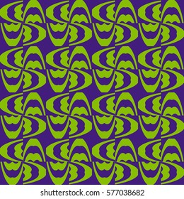 seamless illusion line art. vector illustration. for design, interior, wallpaper