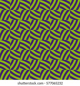seamless illusion line art. vector illustration. for design, interior, wallpaper