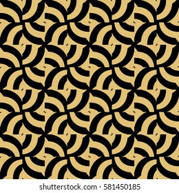 seamless illusion line art. vector illustration. for design, interior, wallpaper