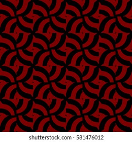 seamless illusion line art. vector illustration. for design, interior, wallpaper