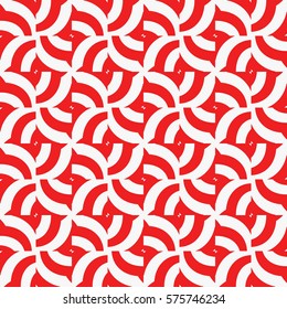 Seamless illusion pattern. Stripe line. geometric ornament. Vector illustration. For interior design, wallpaper, invitation.