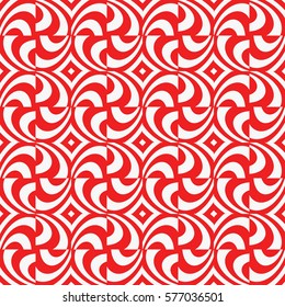Seamless illusion pattern. Stripe line. geometric ornament. Vector illustration. For interior design, wallpaper, invitation.
