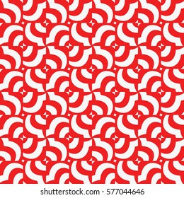 Seamless illusion pattern. Stripe line. geometric ornament. Vector illustration. For interior design, wallpaper, invitation.