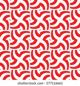 Seamless illusion pattern. Stripe line. geometric ornament. Vector illustration. For interior design, wallpaper, invitation.