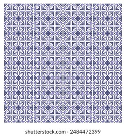 Seamless illustrated pattern abstract elements