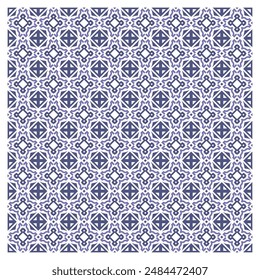 Seamless illustrated pattern abstract elements