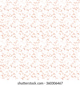 Seamless illustrated pattern made of hand drawn elements