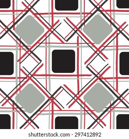 Seamless illustrated pattern.Suitable for children, decoration paper, home, design, concept, textile/ fabric handicraft, background & scrap booking