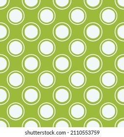 Imagen perfecta de líneas abstractas alineadas.  Vector de patrón de círculo Ilustración Fondo verde usado para la ilustración de papel tapiz de papel de regalo Patrón gráfico Ilustración Diseño de vintage Arte