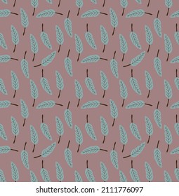 Seamless image of abstract lines lined up.  Vector illustration of leaf pattern for wallpaper, artwork, gift paper, fabric pattern, graphics, illustration, vintage, design, art