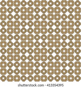 Seamless image of the elements yellow gold color. Vector illustration. For wallpaper, presentation, design, textiles