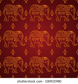 seamless Indian Elephant