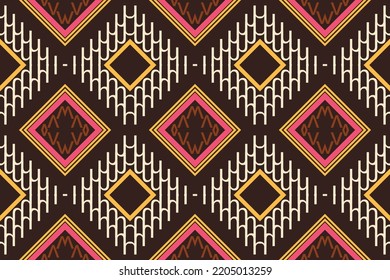 Nahtlose indische ethnische Muster. traditionelle gemusterte Tapete Es ist ein Muster, das durch die Kombination geometrischer Formen geschaffen wurde. Erstellen Sie schöne Stoffmuster. Design für den Druck. Verwendung in der Modebranche