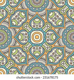 Seamless indian pattern