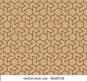 Seamless indian style ornamental background