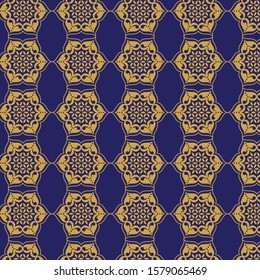 seamless Indian traditional motif pattern. beautiful hexagonal seamless vector design. traditional ornamental pattern. Great for textile, print, cover, business greetings and carpet.