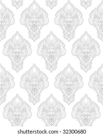 Seamless indian wallpaper pattern