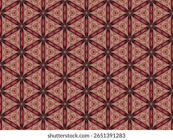 Seamless Interior Luxury Tile Shape Template Decoration Background Fabric Digital Textile Endless Graphic Symmetric Geometric Art Texture Visual Wallpaper Design Perspective Cloth Fashion Pattern.