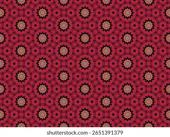 Seamless Interior Luxury Tile Shape Template Decoration Background Fabric Digital Textile Endless Graphic Symmetric Geometric Art Texture Visual Wallpaper Design Perspective Cloth Fashion Pattern.
