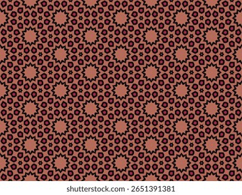 Seamless Interior Luxury Tile Shape Template Decoration Background Fabric Digital Textile Endless Graphic Symmetric Geometric Art Texture Visual Wallpaper Design Perspective Cloth Fashion Pattern.