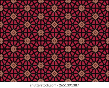 Interior sem emenda decoração de moldura de azulejo de luxo Tecido de fundo Têxtil Digital Sem fim Gráfico Simétrico Geométrico Arte Textura Visual Papel de Parede Design Pano Perspectivo Padrão de Moda.