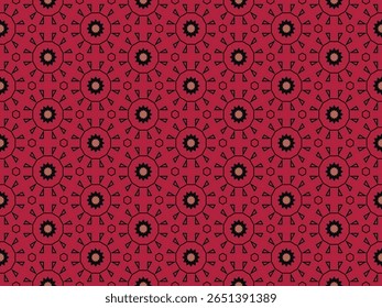 Seamless Interior Luxury Tile Shape Template Decoration Background Fabric Digital Textile Endless Graphic Symmetric Geometric Art Texture Visual Wallpaper Design Perspective Cloth Fashion Pattern.