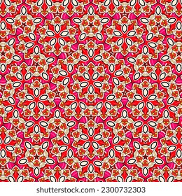 Seamless Interior Shapes Fashion Luxury Retro Artistic Graphical Beautiful Decoration Trendy Creative Tile Decorative Vintage Backdrop Fabric Line Print Art Textile Graphic Modern Texture Pattern.
