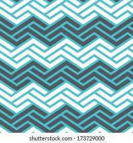 Seamless Interlocking Geometric Fret Background Pattern